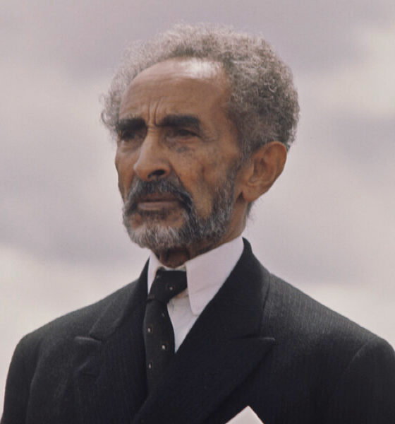 Emperor Haile Selassie representing African sovereignty and Pan-Africanism