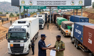 Cargo transport at an African border crossing, representing the practical results of AfCFTA trade facilitation.