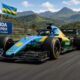 Formula 1 race car on a track, symbolizing Rwanda’s bid to bring the Grand Prix back to Africa