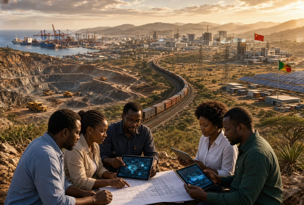 African investment and ownership in critical minerals, infrastructure, AI, and technology as the United States, China, and Black American investors pursue economic opportunities across Africa.