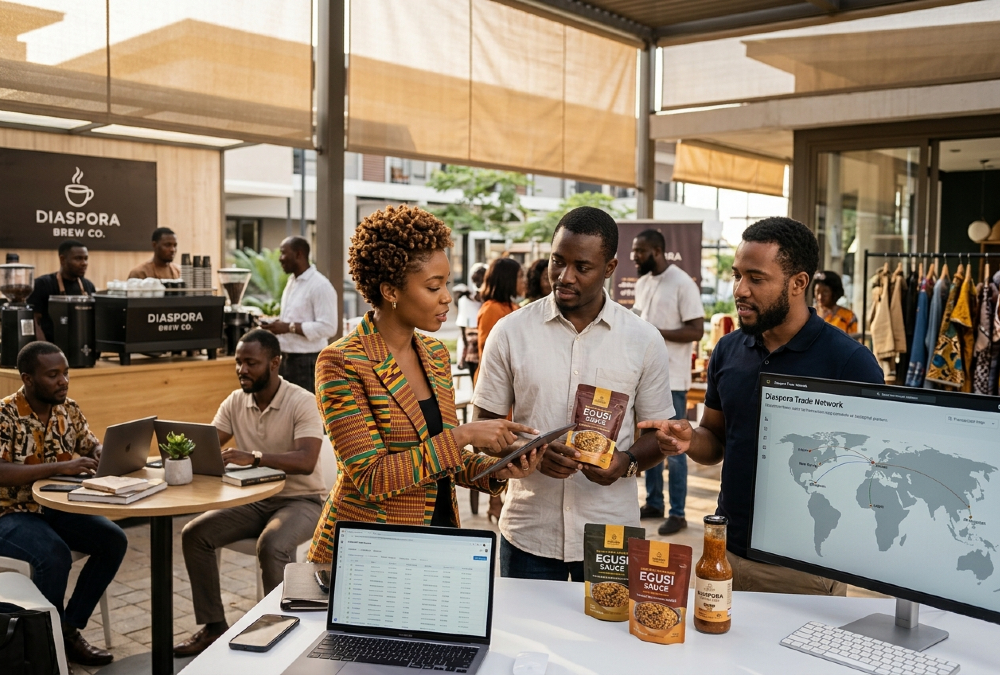 The global African diaspora reshaping markets through food, fashion, and technology - not just exporting culture but building commercial networks