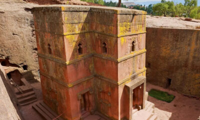 Historic Ethiopian Orthodox church representing the ancient Christian roots of the Kingdom of Aksum and its biblical canon.