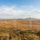 Large-scale wind farm in Africa highlighting the continent's vast natural capital and renewable energy investment potential.