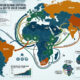 Map highlighting BRICS nations and AfCFTA value chains driving African global exports.