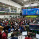 The Nigerian Exchange trading floor during the historic Dangote IPO, highlighting massive pan-African investor demand.
