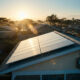 Rooftop solar panels on an African home, where the customer becomes a supplier by selling surplus power