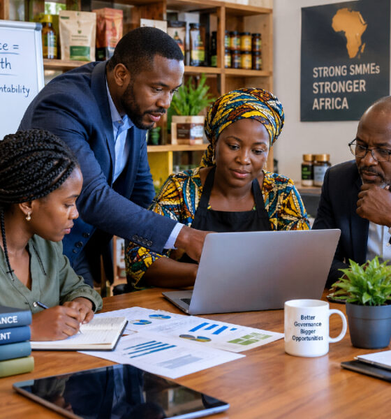 African SMME entrepreneurs using governance, financial controls, and advisory boards to scale their businesses from survival to sustainable growth.