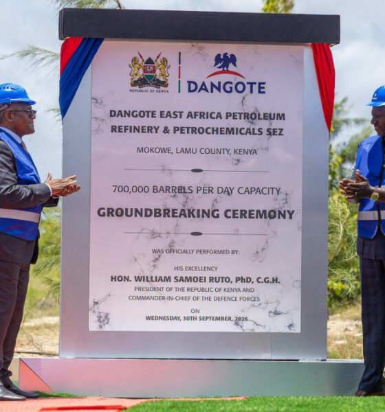 Bamburi Cement plant in Mombasa, which could supply cement for the Dangote refinery in Lamu