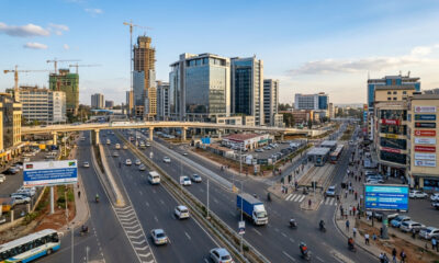 Bustling commercial infrastructure in East Africa, illustrating the structural reforms driving Africa economic growth in 2026.