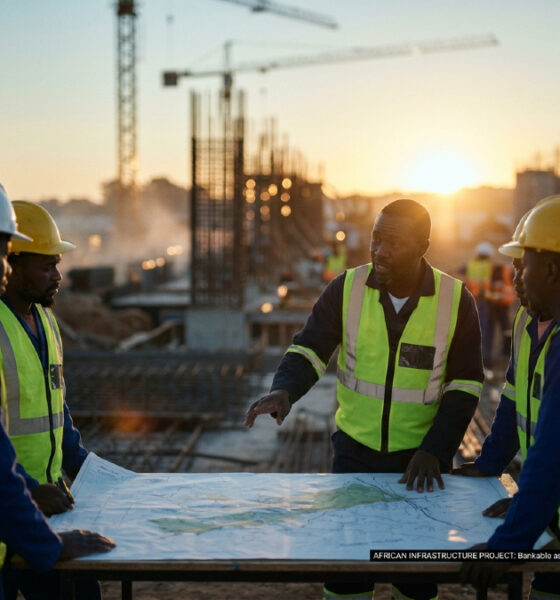 African infrastructure project highlighting the need for bankable assets and local-currency guarantees.