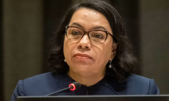 Guyana’s Ambassador Carolyn Rodrigues-Birkett, CARICOM’s endorsed candidate for UN secretary-general