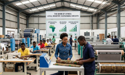 African industrialization, local manufacturing, and financial capital retention driving sustainable economic growth.